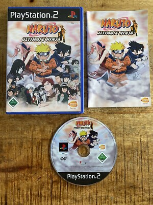 PS2 Sony Playstation 2   Naruto Shippuden - Ultimate Ninja - CIB / PAL