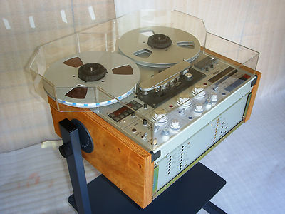 DUST COVER with REEL EXTENSIONS for any Revox PR99 C270 etc Reel Tape Recorder