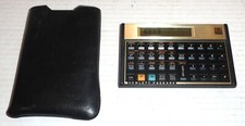Hewlett Packard HP 12C Financial Calculator with HP Soft Sleeve Cover READ