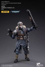 1/18 JOYTOY Astra Militarum Death Korps of Krieg Veteran Squad Sergeant Figure