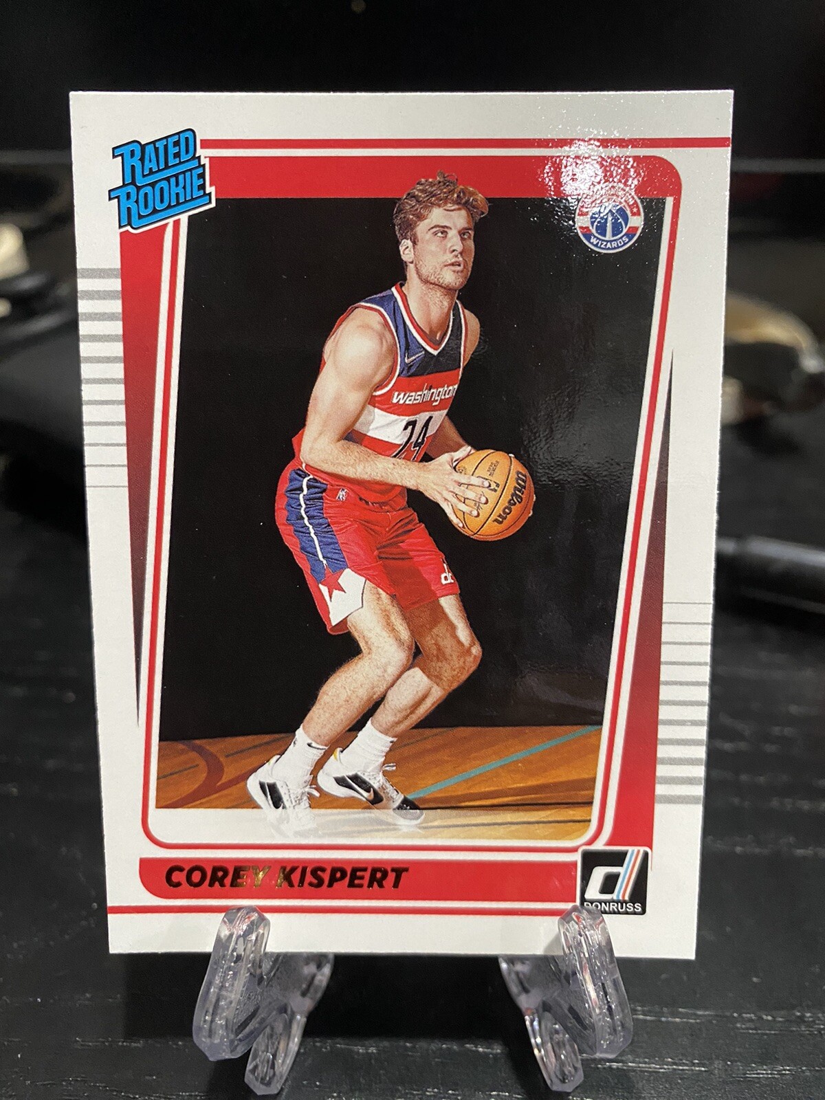 2021-22 Panini Donruss Rated Rookie Choice Corey Kispert #233 Rookie RC