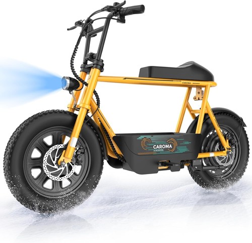 Peak 1200W Electric Scooter w/ Seat,16" Fat Tire Electric Motorcycle Commuting - Picture 35 of 133