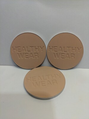 Physicians Formula Healthy Wear Powder  Translucent  Medium ''Refills'' Lot Of 3 