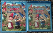 NEW Gnomeo  Juliet 3D Blu-ray DVD 2011 3-Disc Set w Embossed Slipcover Canadian