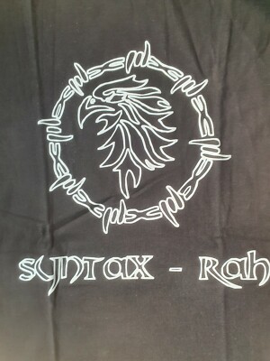 Syntax - Rah  T - SHIRT - SCHWARZ
