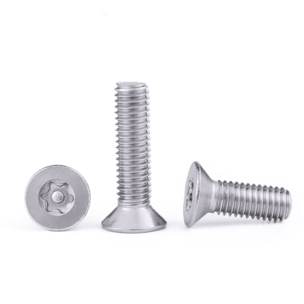 Stainless Steel Metric M4 Tamper-Resistant Torx Security Screws