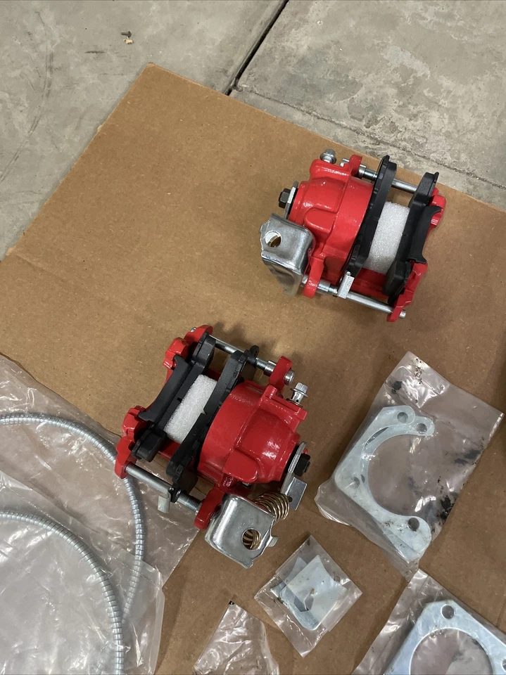 Right Stuff A82RD78Z DISC BRAKE CONVERSION F&R DRILLED SLOTTED GM GMC PONT OLDS - Image 3 of 4