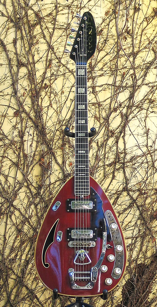 Vox Starstream VI Guitar 1967 Color Photo by P. Tarlow | eBay