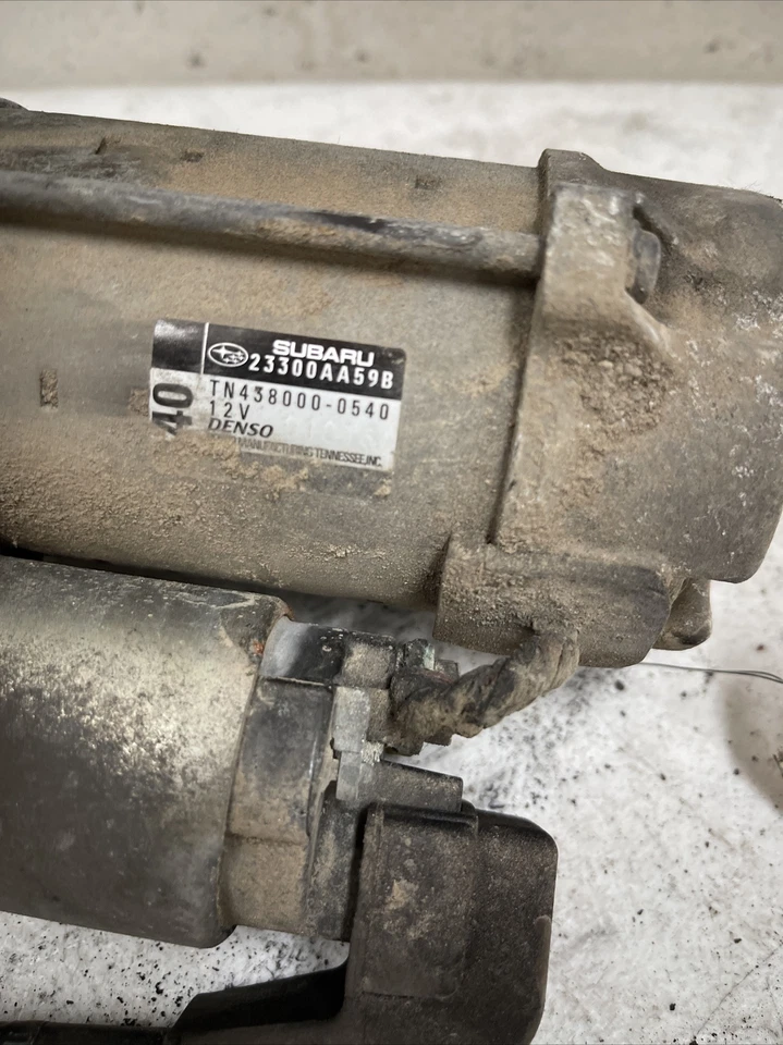 Motor De Arranque OEM Subaru Legacy & Outback 2013 2014 2.5 Transmisión Automática Cvt Foto 2 de 4
