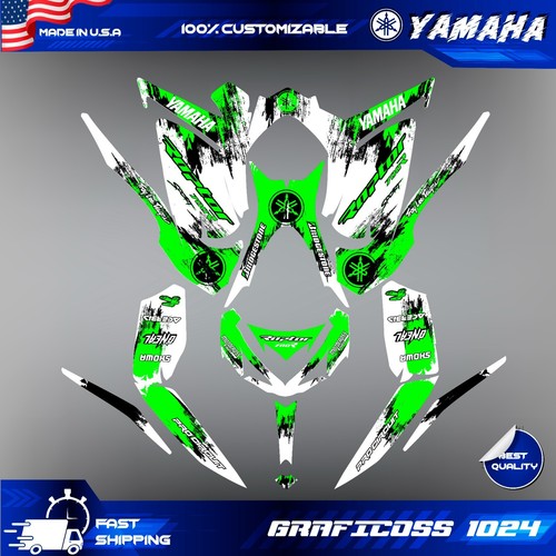 Kit Graphique Yamaha Raptor 700/700R (2013-2014 & 2017-2023) - Stickers Déco ATV Multicolore
