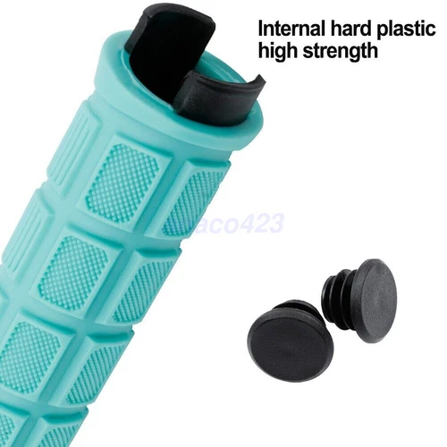 Road Mountain Cycling Bicycle MTB BMX Bike Hand Handlebar Grips Double Lock On - Picture 16 of 37