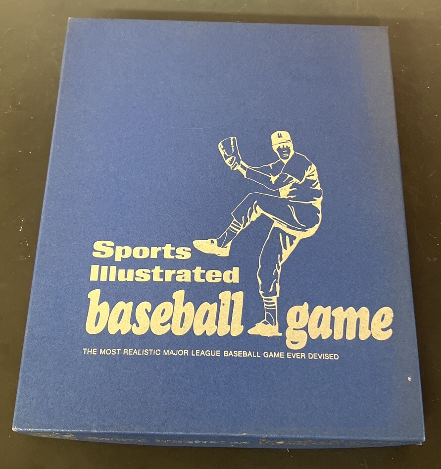 Rare Vintage Sports Illustrated Baseball Board Game, 1971, Complete