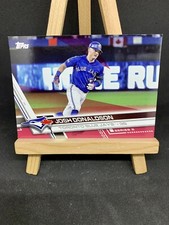 2017 Topps Series 2 #570 Josh Donaldson Pink Mothers Day 31/50 Toronto Blue Jays