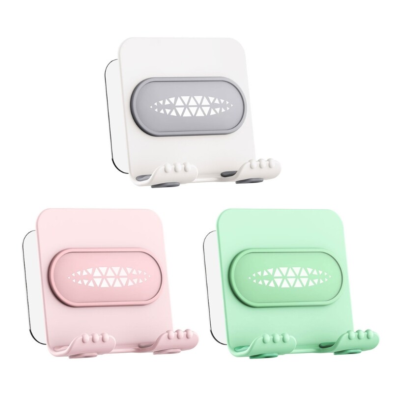 Anti-Slip Adjustable Phone Stand Holder for Desk or Clothes Hanging