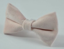 Baby Pink Velvet Bow tie for MEN Adult / Youth Teenage / Kids Boy / Baby infant