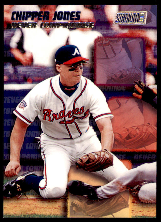1998 Stadium Club #NC11 Chipper Jones Never Compromise