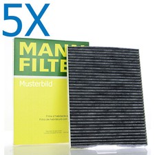 5x Mann-Filter Innenraumfilter Pollenfilter Filter Innenraumluft CU 5809