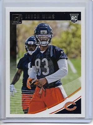 2018 Donruss Javon Wims Rookie Card