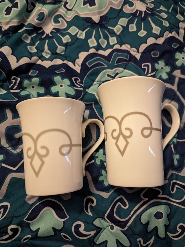Two Starbucks Coffee Mugs - Tea Cups