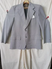 Men's Vintage Pinstripes Blazer Richman Brothers Size 44