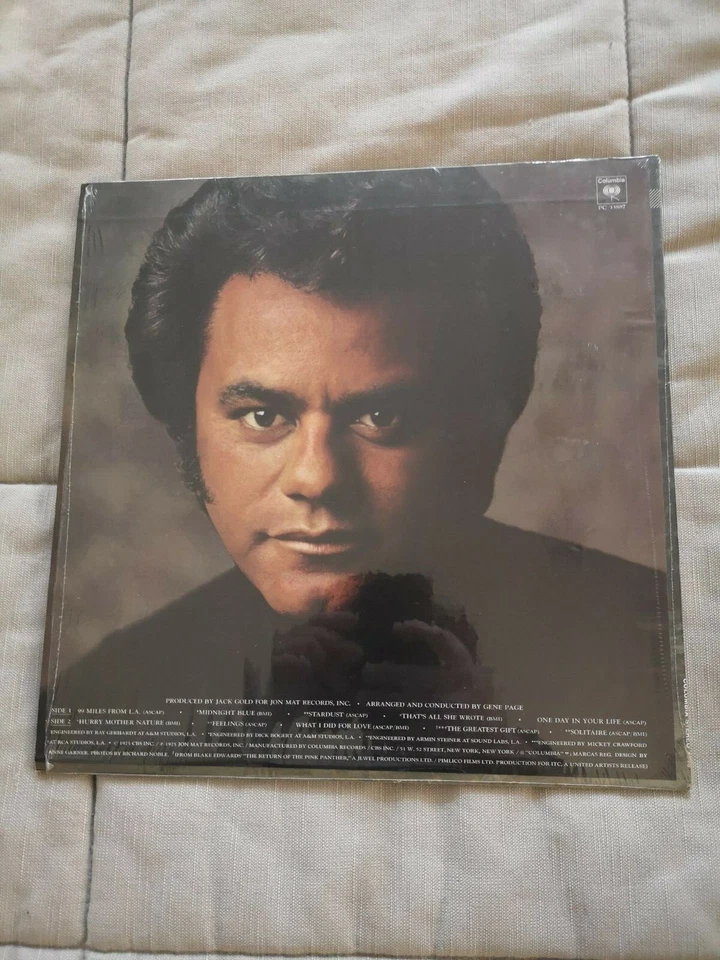 Vinyle LP 33 T Johnny Mathis Feelings 1975 Columbia US PC 33887 - Photo 3/4