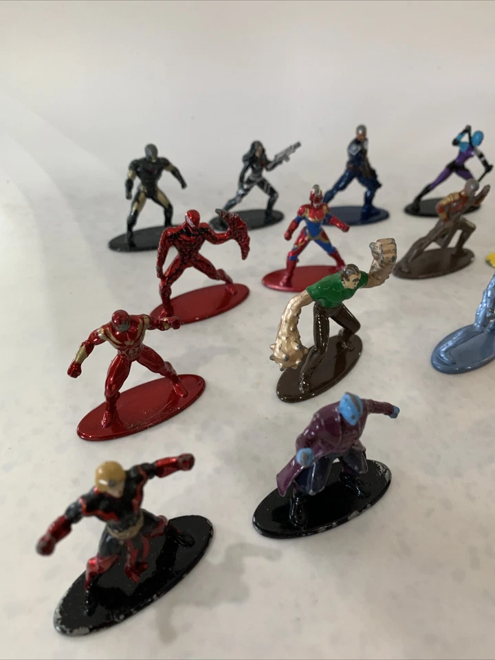 Jada DC Marvel Nano Metalfigs Mini-Figuras Die-Cast Metal - Lote de 22 Foto 4 de 4