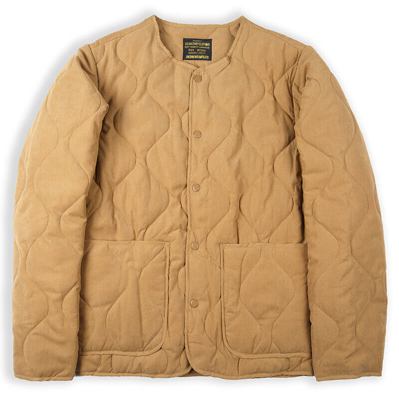 Men's Retro Army Military M-65 Liner Jacket Amekaji Winter