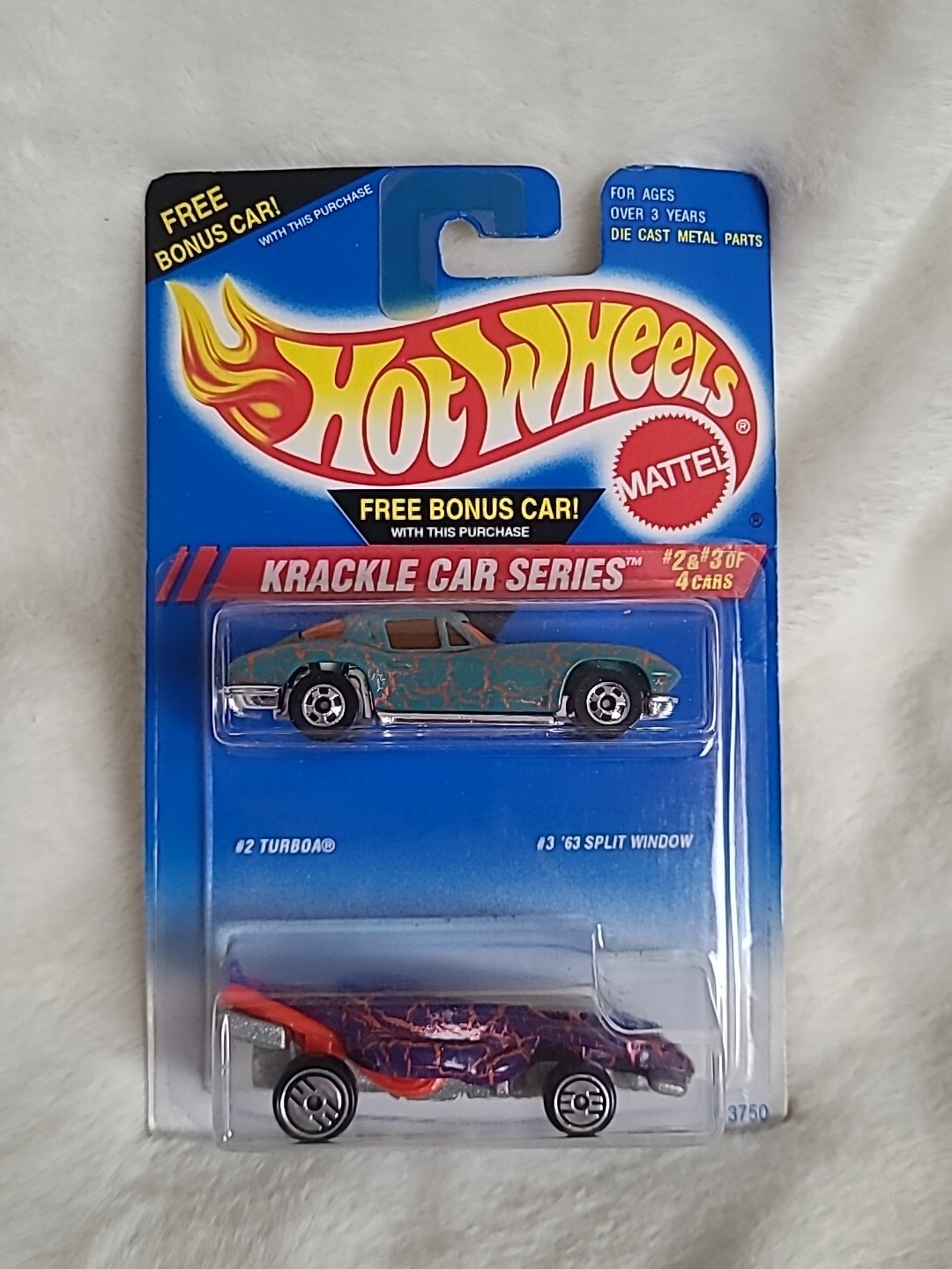 Hot Wheels Krackle 2 Pack Turboa and 63 Split Window SEALED