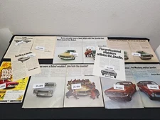 8 Vintage 1968 AMC JAVELIN ADS Original Print Ad