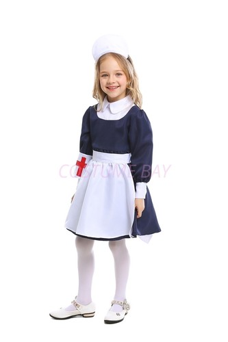 Girls Little Chef Role Play Kitchen Cook Costume Kids Pretend Play Halloween AU - Bild 11 von 32