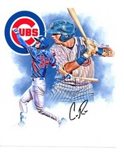 Cole Roederer Chicago Cubs prospect autographed signed 8x10 baseball photo c