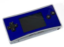 BRAND NEW Faceplate for Original Nintendo Game Boy Micro GBM Blue