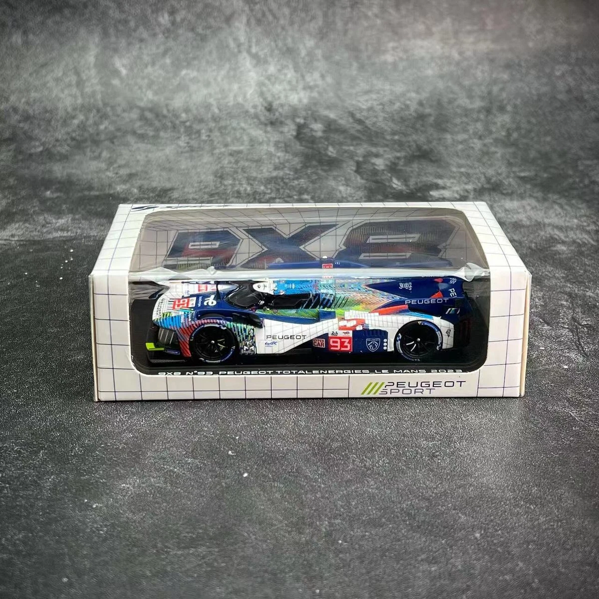Spark 1/43 Peugeot 9X8 Totalenergies 2023 Le Mans P. di Spark 1/43 Peugeot 9X8 Totalenergies 2023 Le Mans P. di