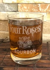 FOUR ROSES SMALL BATCH SELECT BOURBON Collectible Whiskey Glass 