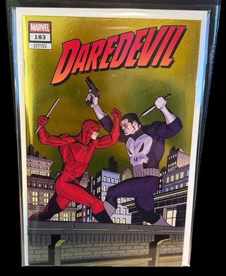 Daredevil #183 Whatnot Mike Hawthorne Trading Pack Gold Virgin Variant LTD 300