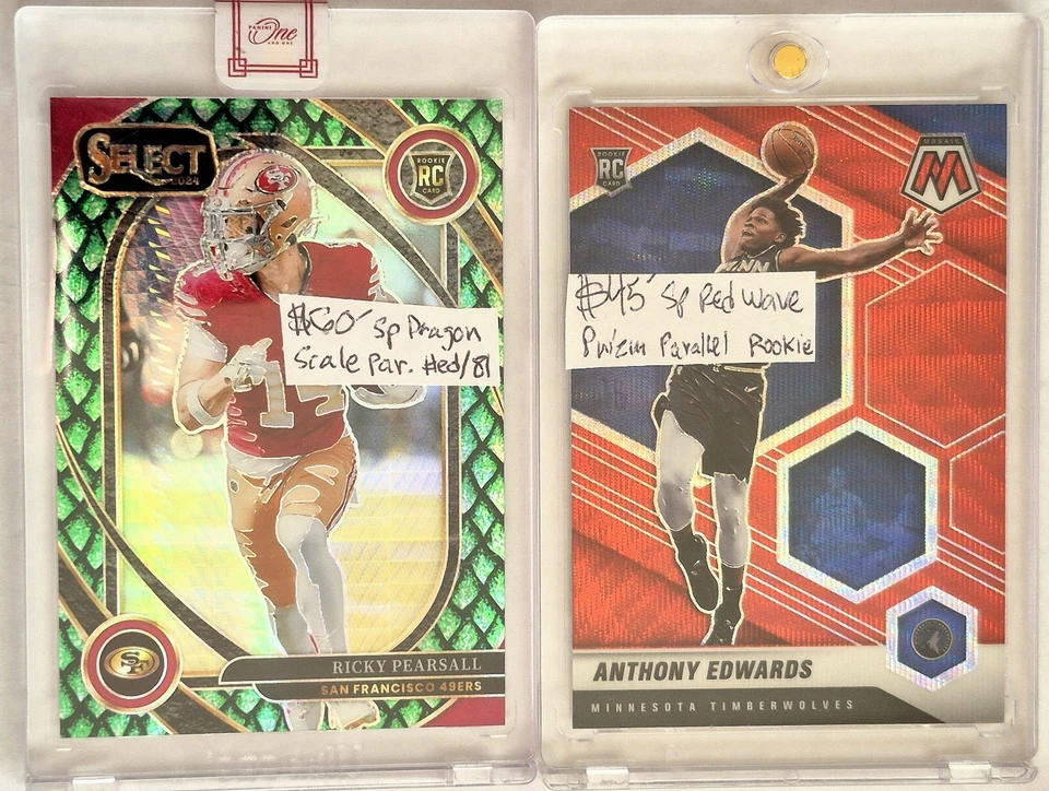 900 SPORT CARD COLLECTION PSA SP AUTO #ED PARALLEL RELIC GU JERSEY ROOKIE RC LOT - Image 4 of 4