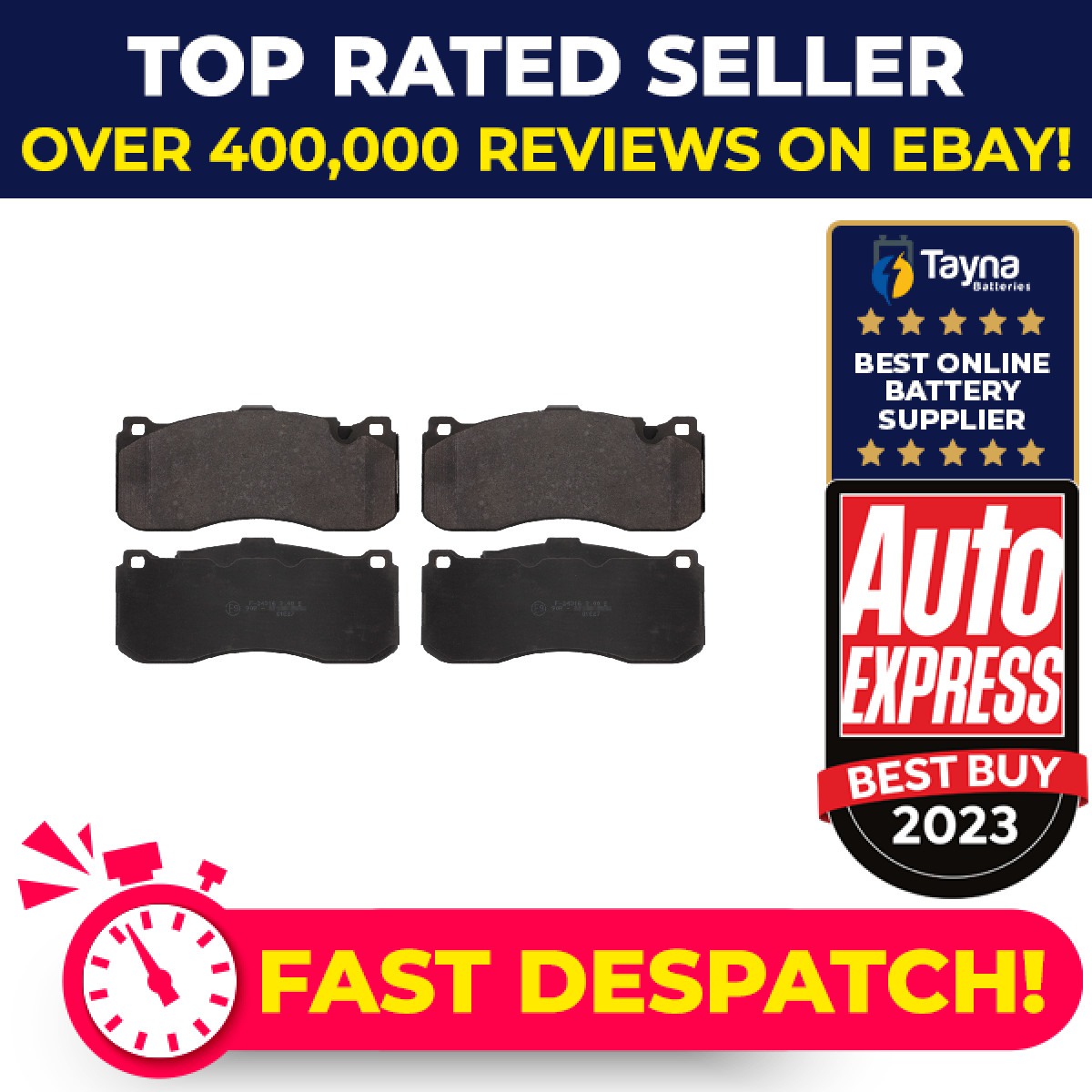Brake Pads Set fits BMW Front 34106860642 34116784807 34116786044 Febi Quality