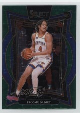 2024-25 Panini Select Concourse Green Stars Prizm Pacome Dadiet Pacôme #99 1ny5