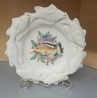 Fitz and Floyd Raised Fish Design Round 11" Plate — photo 1
