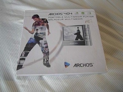Brand NEW Archos 404 30GB Digital Media Player portable multimedia 500868 SEALED