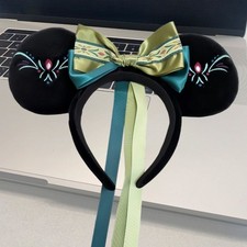 Fantasy Springs Sea Anna Disney` Parks Headband Frozen Coronation Minnie Ears