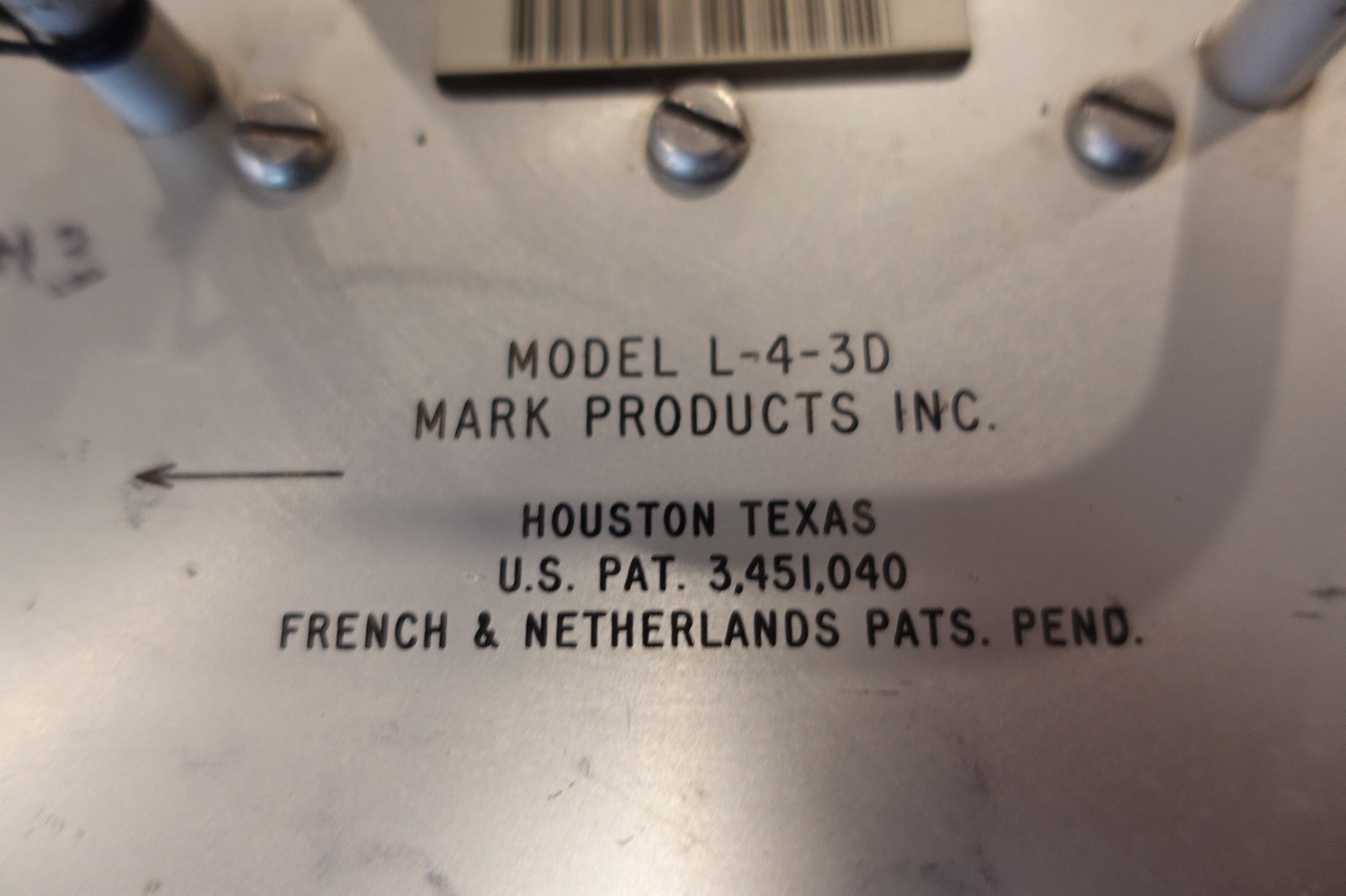 Mark Products 3-D Siesmograph Sensor L-4-3D