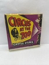 Vintage Castle Films Circus at the Zoo 8MM 630 United World Films