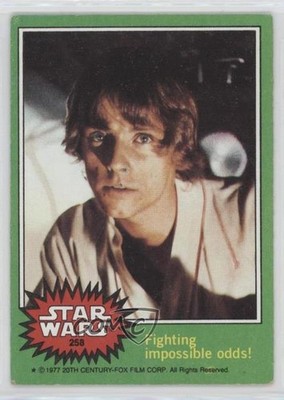 1977 Topps Star Wars Fighting Impossible Odds! #258 1p1