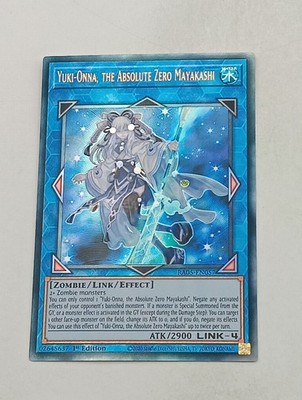 Yu-Gi-Oh Einzelkarte Yuki-Onna, the absolute Zero Mayakashi NM