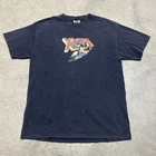 Vintage Y2K X-Men Wolverine Marvel Comics Graphic T-Shirt Black Size L