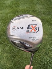 ✅ RAM FX9 CG Tour 400cc Ti Driver- 12°-Graphite Graffaloy Ladies Flex Shaft- RH✅