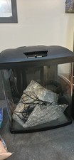 Coralife 16 gal BioCube Marine Cube Glass Aquarium Tank w/ LED Hood