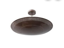 Modern Perforated Bronze Pendant Light Fixture