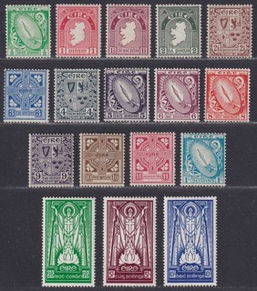 Ireland 1940 Definitives Set Mint SG111 125 cat £140